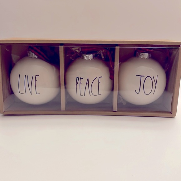 Rae Dunn Holiday Rae Dunn Ceramic Ornaments Poshmark